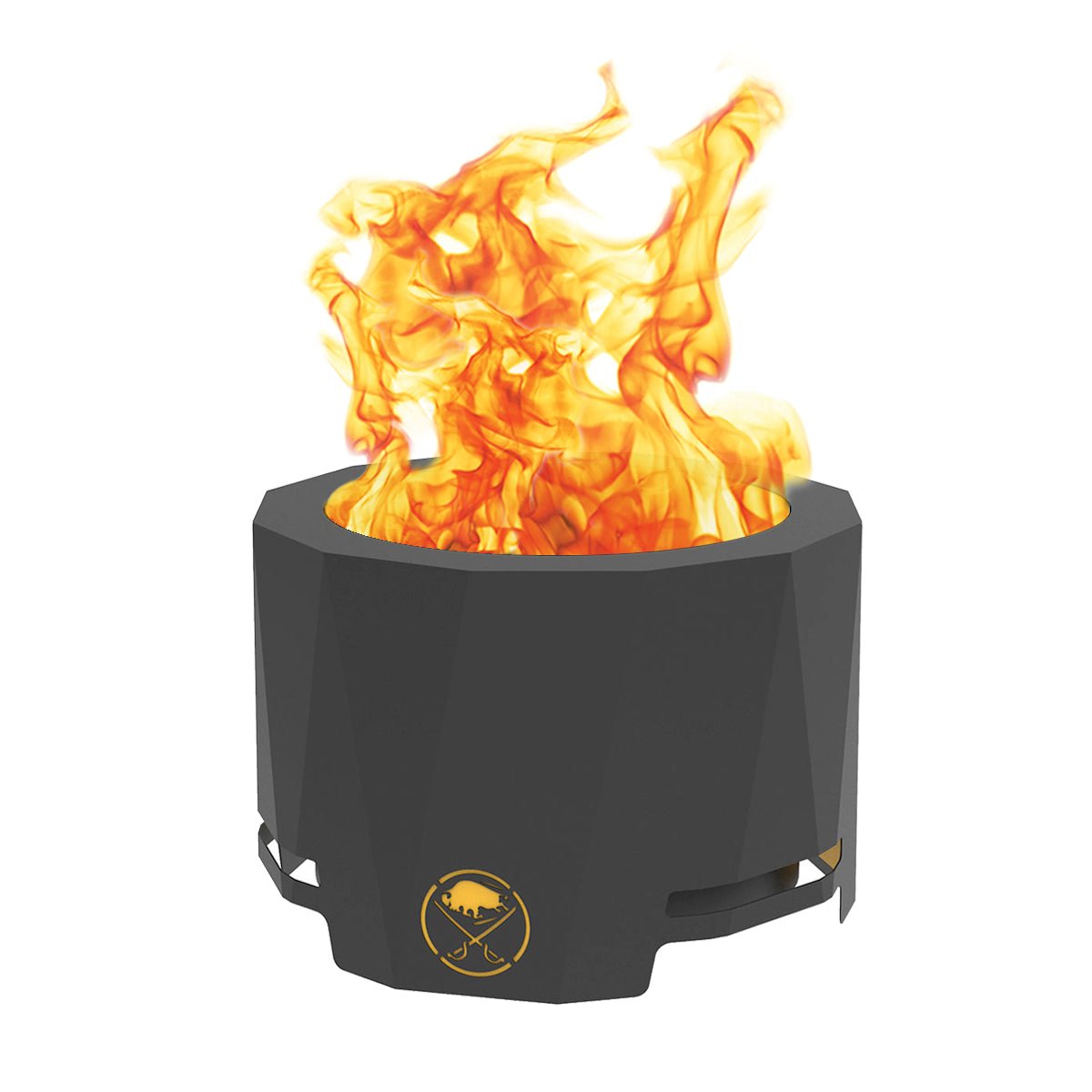 Buffalo Sabres Smokeless Patio Fire Pit – Blue Sky Outdoor Living