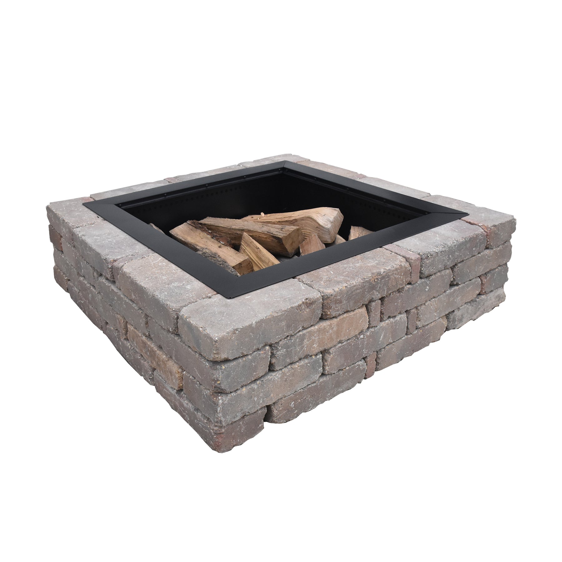 36 in. Phoenix Square Smokeless Fire Pit Insert – Blue Sky Outdoor Living