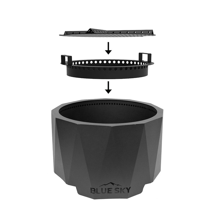 The Mammoth Smokeless Patio Fire Pit 2.0 Series – Blue Sky Outdoor