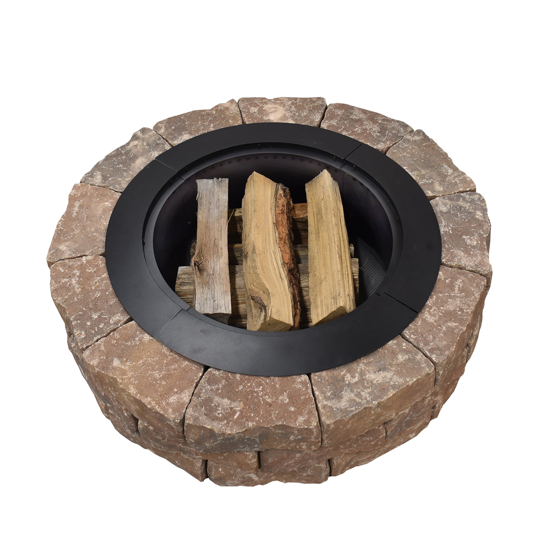 28 in. Phoenix Round Smokeless Fire Pit Insert – Blue Sky Outdoor Living