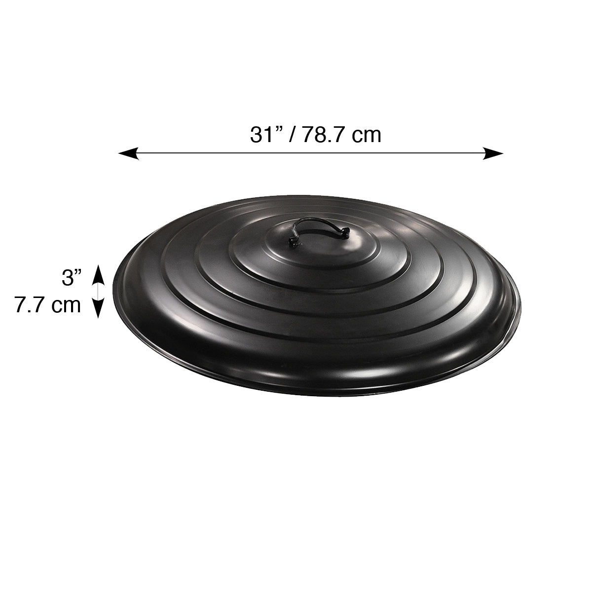 31" Round Fire Ring Lid Blue Sky Outdoor Living