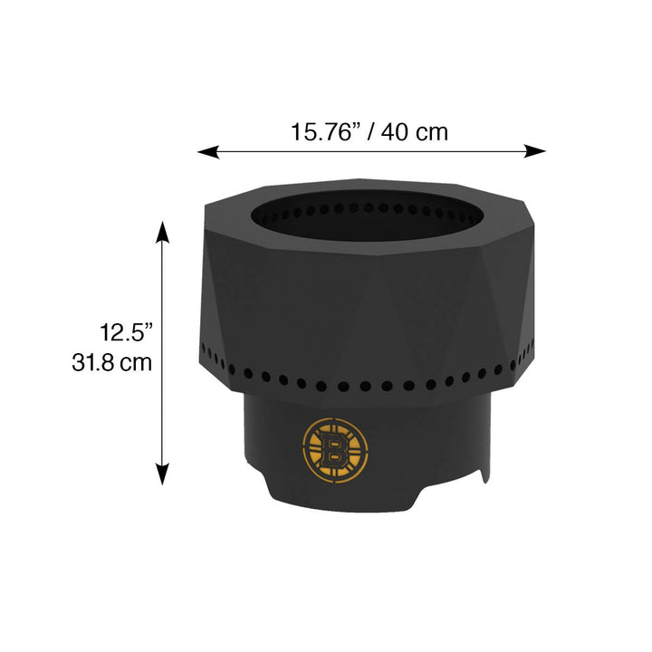 Boston Bruins Smokeless Portable Fire Pit – Blue Sky Outdoor Living