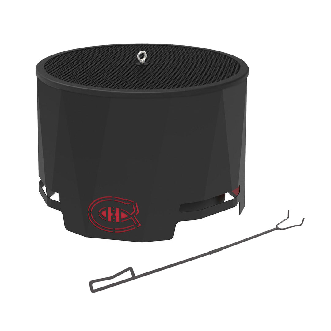 Montreal Canadiens Smokeless Patio Fire Pit – Blue Sky Outdoor Living