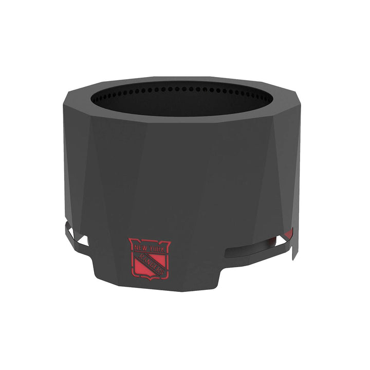 New York Rangers Smokeless Patio Fire Pit – Blue Sky Outdoor Living