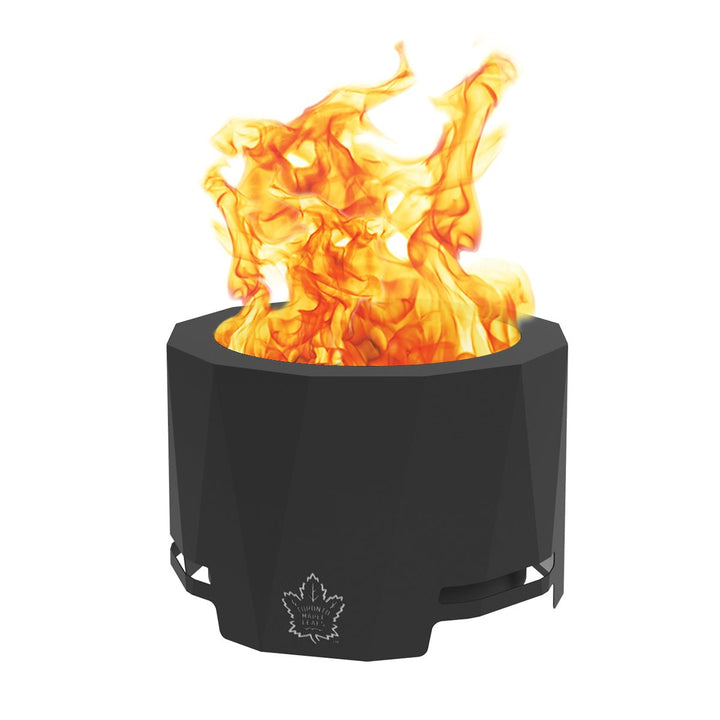 Toronto Maple Leafs Smokeless Patio Fire Pit – Blue Sky Outdoor Living